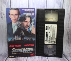 Shakedown (VHS Tape 1988) Peter Weller, Sam Elliott MCA Cop Drama Movie - Picture 1 of 3