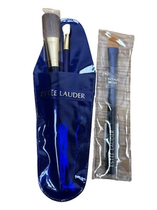 Lot Of 3Vintage Estee Lauder Makeup Brushed 2 Brand New -concealing Brush - Picture 1 of 4