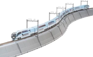 TOMYTEC 91045 TOMIX N gauge Embankment Large Curve S-shaped Rail Set Model Train - Picture 1 of 6