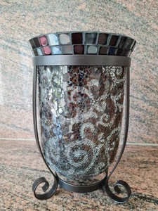 PartyLite Windlichtglas Groß Amaretto - Bild 1 von 3