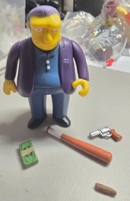 De colección The SIMPSONS World Of Springfield FAT TONY Playmates - Suelto Completo Foto 1 de 2