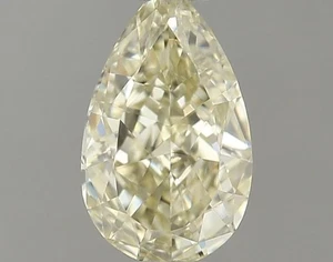 GIA CERTIFIED 0.44 Ct 100% Natural Diamond Setting Pear W-X Range/VS Clarity - Picture 1 of 4