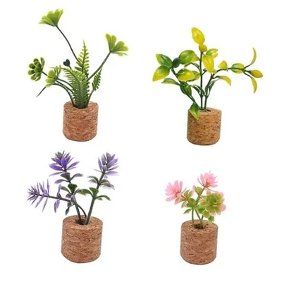 Clip de ventilación de aire 4 piezas decoración, clip de maceta de simulación 3D, personalizado  Foto 1 de 4