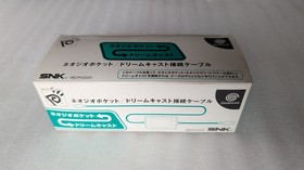 Boxed Neo Geo Pocket Connection Link Cable For Dreamcast (NEOP-22020)