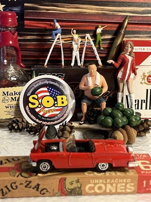 CORGI 1957 Ford Thunderbird Convertible Red Diecast USED EX Condition England - Image 1 of 4