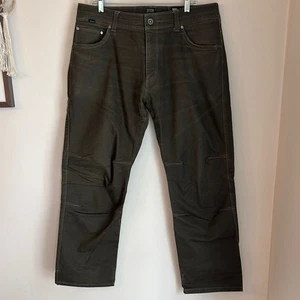 Kuhl Men’s free Rydr heavy duty dark green Relaxed work pants size 36x30 EUC! - Picture 1 of 13