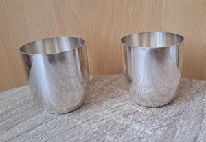 Pair of Antique German Silver Shot Glasses, 830, 40g - Bild 1 von 8