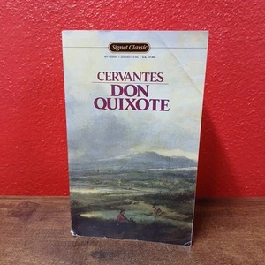 Vintage 1979 Signet Classic Cervantes Don Quixote Book Paperback - Imagen 1 de 11