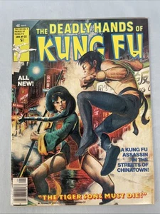 Deadly Hands of Kung Fu 32 Curtis Magazine Marvel Vf-NM 1st Daughters Of Dragon - Picture 1 of 15