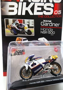 Wayne Gardner HONDA NSR 500 1989  #05  1:18 Scale Racing Bikes Collection - Picture 1 of 7