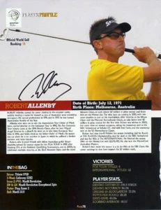 *ROBERT ALLENBY*SIGNED*AUTOGRAPHED*PICTURE*GOLF*PGA TOUR*PGA*COA* - Picture 1 of 2