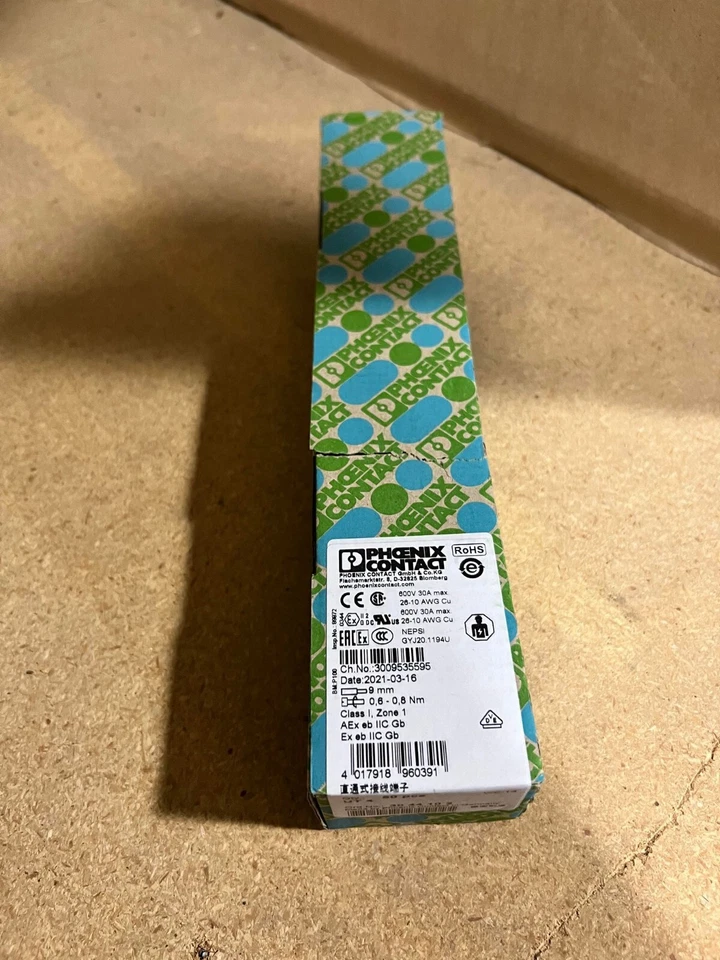 50pc Phoenix Contact UT 4 Terminal Block Connector 3044102