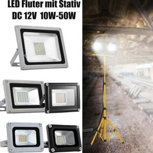 Foco de inundación LED 12V 12 voltios 10W 20W 30W 50W - Imagen 1 de 30