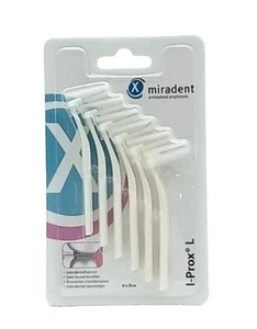 miradent I-Prox L Interdentalbürsten weiß 0,6 mm conical, 6 Stk - Bild 1 von 1