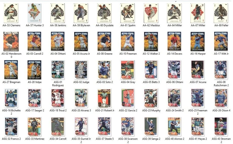 2023 Topps Update Inserts - Pick Your Cards - Image 1 of 1