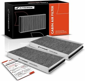 A-Premium 2-PC Cabin Air Filter with Activated Carbon Compatible BMW...  - Picture 1 of 8