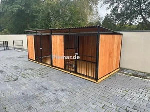 Hundezwinger 5x2x1,75m Gehege für Hunde Doppelzwinger | inkl. Lieferung | 25594! - Bild 1 von 6