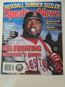 David Ortiz Boston Red Sox Sporting Edicola Edizione Hall of Famer - Foto 1 di 1
