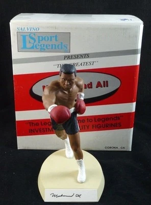 Muhammad Ali Salvino Figurine Black Trunk Limited Edition - Image 1 of 4