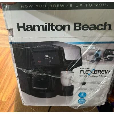 Hamilton Beach 49911 Smart FlexBrew Drip 2 Way Coffee Maker Single & Full Sealed - Image 1 of 2