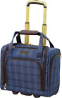 Brentwood II 15" 2-Wheel under the Seat Bag, Blue, Carry Inch