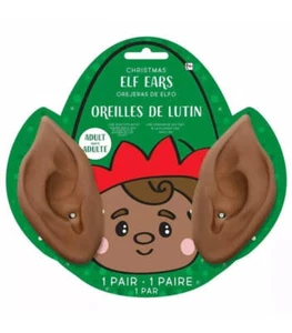 Black Elf Ears Costume Accessory - Picture 1 of 4
