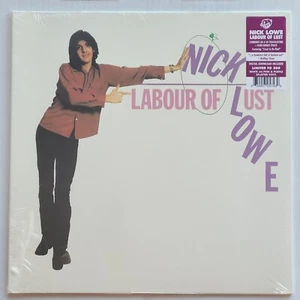 Nick Lowe – Labour of Lust Limited Edition Newbury Comics White with Splatter - Picture 1 of 2