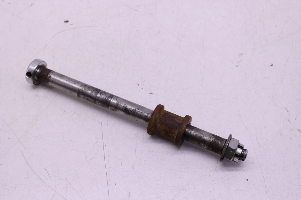 78-79 YAMAHA XS400-2 REAR AXLE BACK WHEEL RIM PIVOT BOLT AXEL - Image 1 of 4