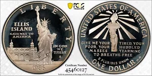 1986-S Statue of Liberty $1 PCGS PR68DCAM - Picture 1 of 1