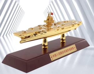 1:1000 30CM PLa Navy Fujian Aircraft Carrier Warship Diecast Battle ship Model - Picture 1 of 12