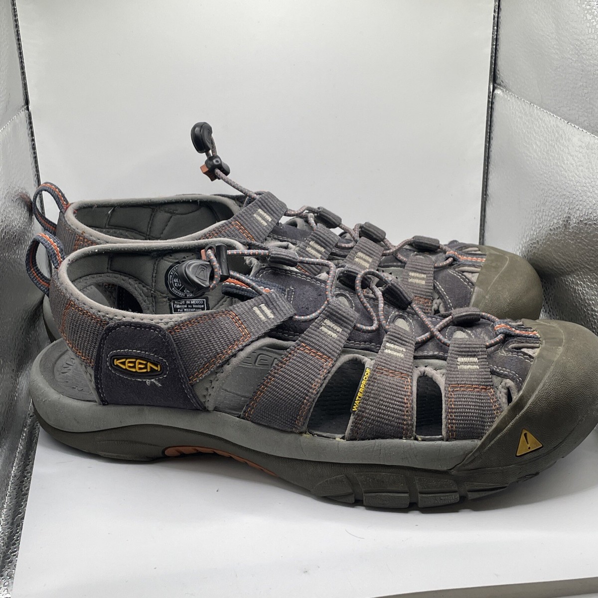 Sandalias De Senderismo Hombre Gris En Sandalias Para Senderismo