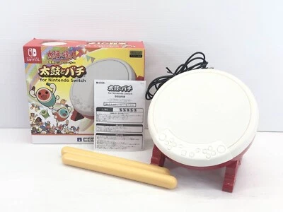 HORI Taiko no Tatsujin Dedicated Controller Drum and Bachi set Nintendo Switch - Image 1 of 4