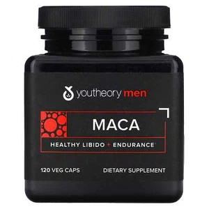 2 X Youtheory, Men, Maca, 1,000 mg, 120 Veg Caps (500 mg Per Capsule) - Picture 1 of 2