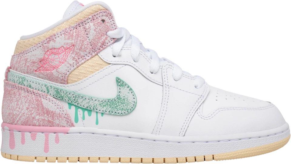 Size 4.5 (GS) - Jordan 1 SE High Ice Cream