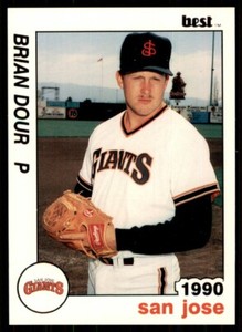 1990 Best San Jose Giants Brian Dour San Jose Giants #21