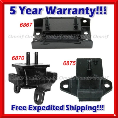 Juego de montaje de motor y transmisión K819 Fit Isuzu 98-99 Trooper/99-01 VehiCROSS 3,5 L 3 PIEZAS Foto 1 de 4