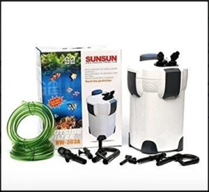 SunSun HW-303A 3 Stage External Canister Filter - 370 GPH NEW - Picture 1 of 2