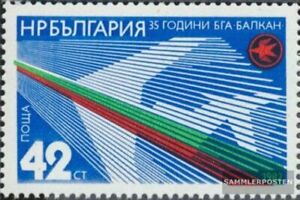 Bulgarien 3107 (kompl.Ausg.) postfrisch 1982 Fluggesellschaft