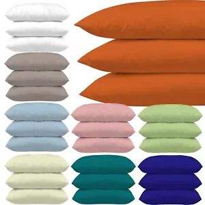 2-4 Pack Premium 100% Egyptian Cotton Pillow Cases Housewife Bed Pillow Cover - Picture 1 of 15