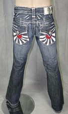 Laguna Beach Jeans Men's Corona del mar Leather 40 NWT