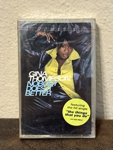 GINA THOMPSON - "Nobody Does It Better" Cassette Tape NEW SEALED - Picture 1 of 6