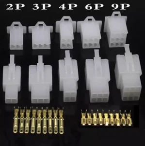 2.8mm Mini Connector Plug And Socket Kits Motorcycle Car Auto 2P 3P 4P 6P 9P - Picture 1 of 11