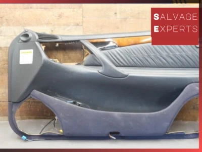 Cubierta de panel de puerta interior delantera derecha negra Mercedes CL500 CL55 AMG 2000-2006 Foto 1 de 4