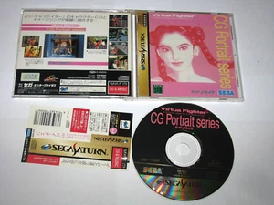 Virtua Fighter CG Portrait Series 4 Pai Chan Sega Saturn Japan +obi US Seller - Picture 1 of 7