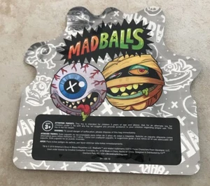 Sonic Madballs Wacky Pack Sticker 2019 Sonic Exclusive Scented Sealed New  - Picture 1 of 1
