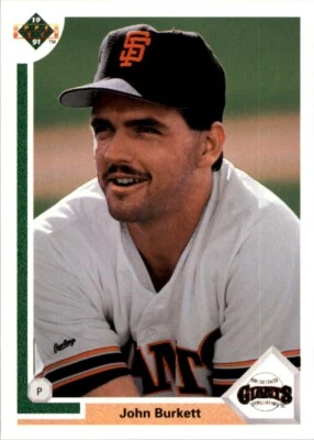1991 Upper Deck MLB John Burkett #577 - Image 1 of 2