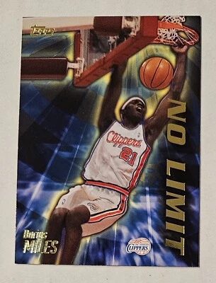 DARIUS MILES 2000-01 Topps - No Limit #NL15 Clippers All-Rookie - Image 1 of 4