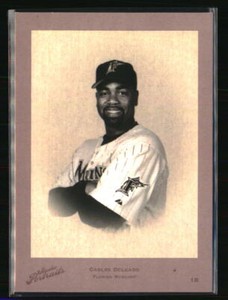 Carlos Delgado 2005 Donruss Studio Red Black & White #SP-79 /40 Baseball Card
