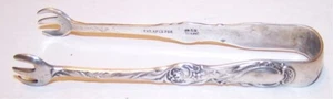 Gorham Sterlingsilber Zuckerzange 4 1/2" 1892 Rouen - Bild 1 von 2