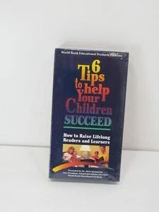 6 Tips To Help Your Children Succeed VHS Lifelong Readers And Learners Education - Imagen 1 de 3